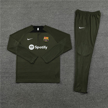 Barcelona 23-24 | Army Green | Tracksuit Retro-footballkits