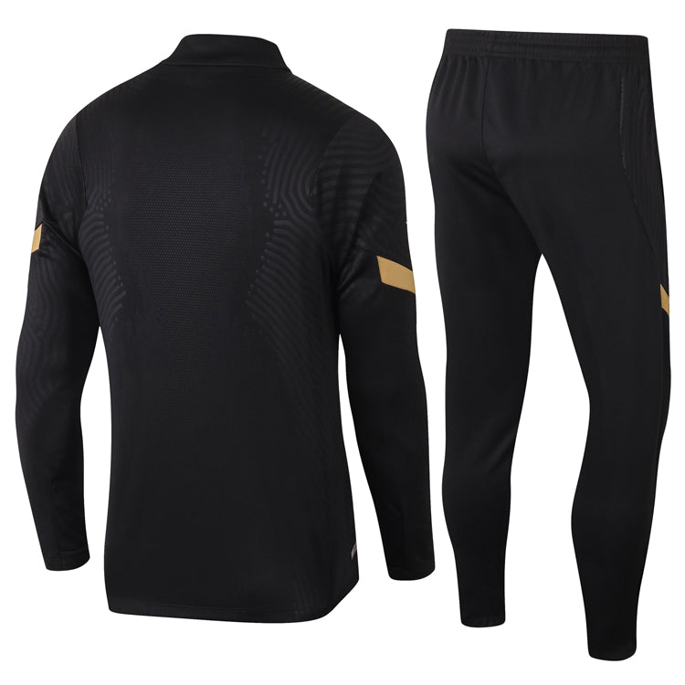 Barcelona Black Gold 20-21 | Tracksuit Retro-footballkits