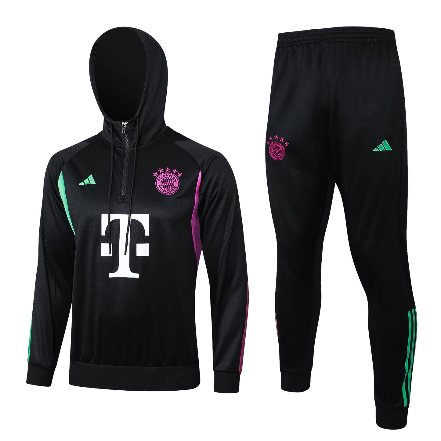 Bayern Munich 23-24 | Black | Tracksuit with Hat Retro-footballkits