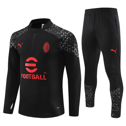 AC Milan 23-24 | Black | Tracksuit Retro-footballkits