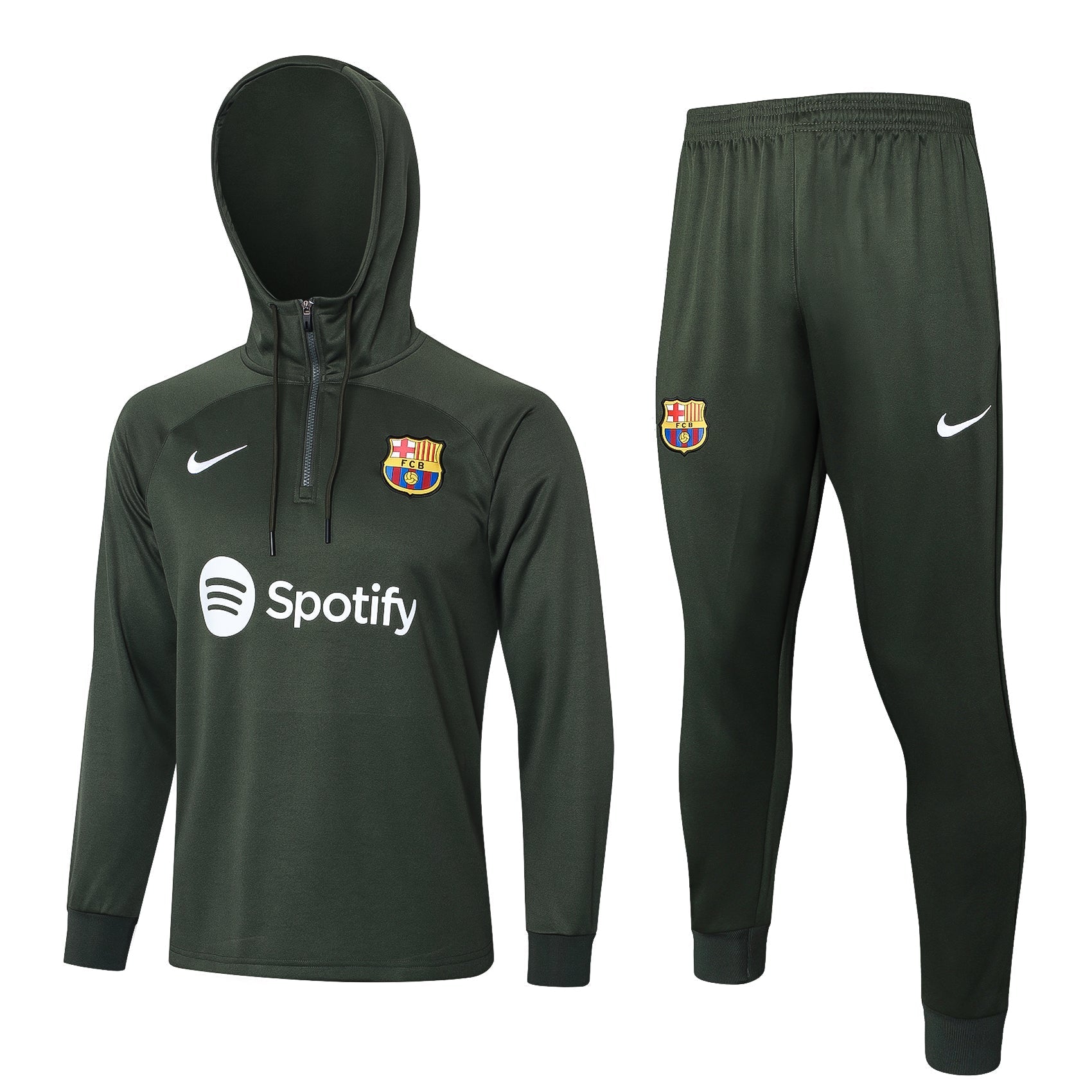 Barcelona 23-24 | Dark Green | Tracksuit with Hat Retro-footballkits