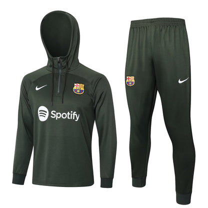 Barcelona 23-24 | Dark Green | Tracksuit with Hat Retro-footballkits