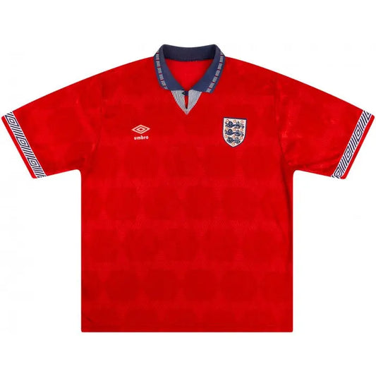 1990 England away kit Retro-footballkits