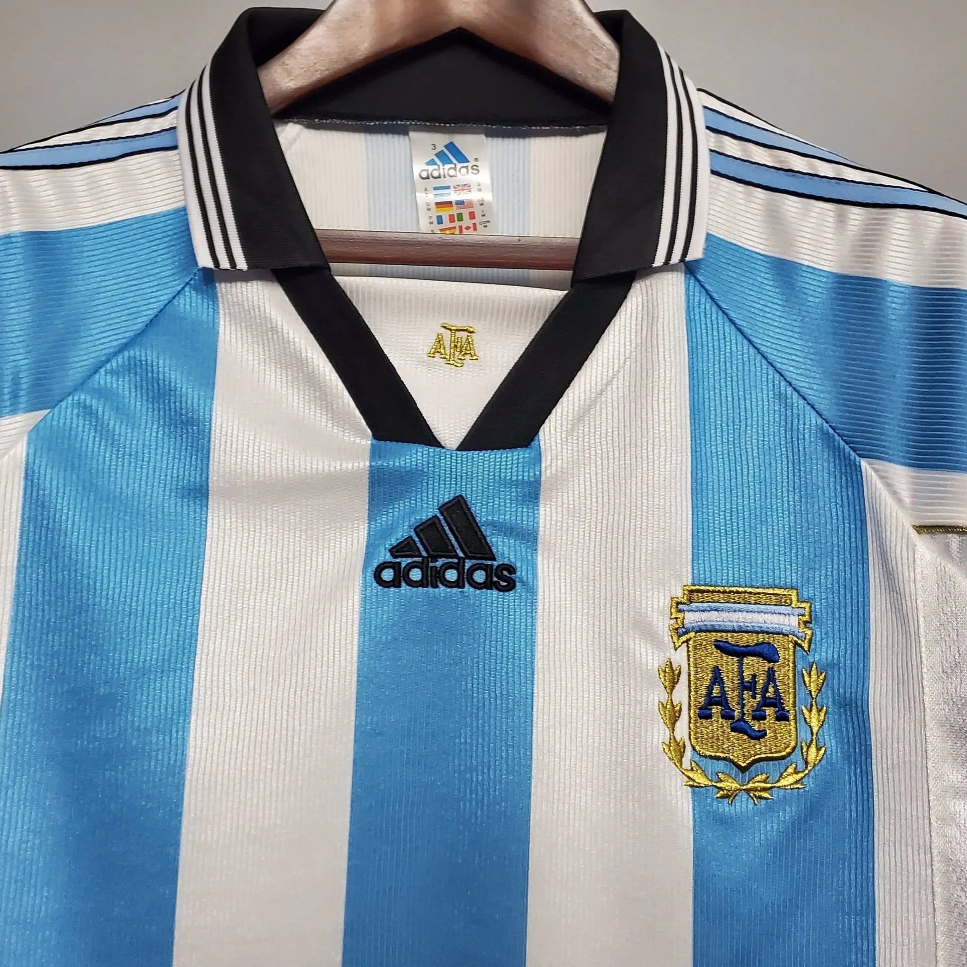 1998 Argentina Home retro kit Retro-footballkits