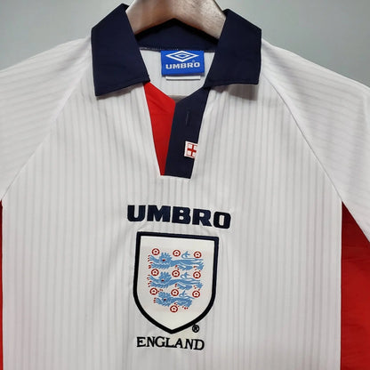 1998 England Home retro kit - Long Sleeve Retro-footballkits