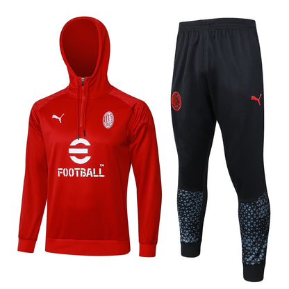 AC Milan 23-24 | Red | Tracksuit with Hat Retro-footballkits