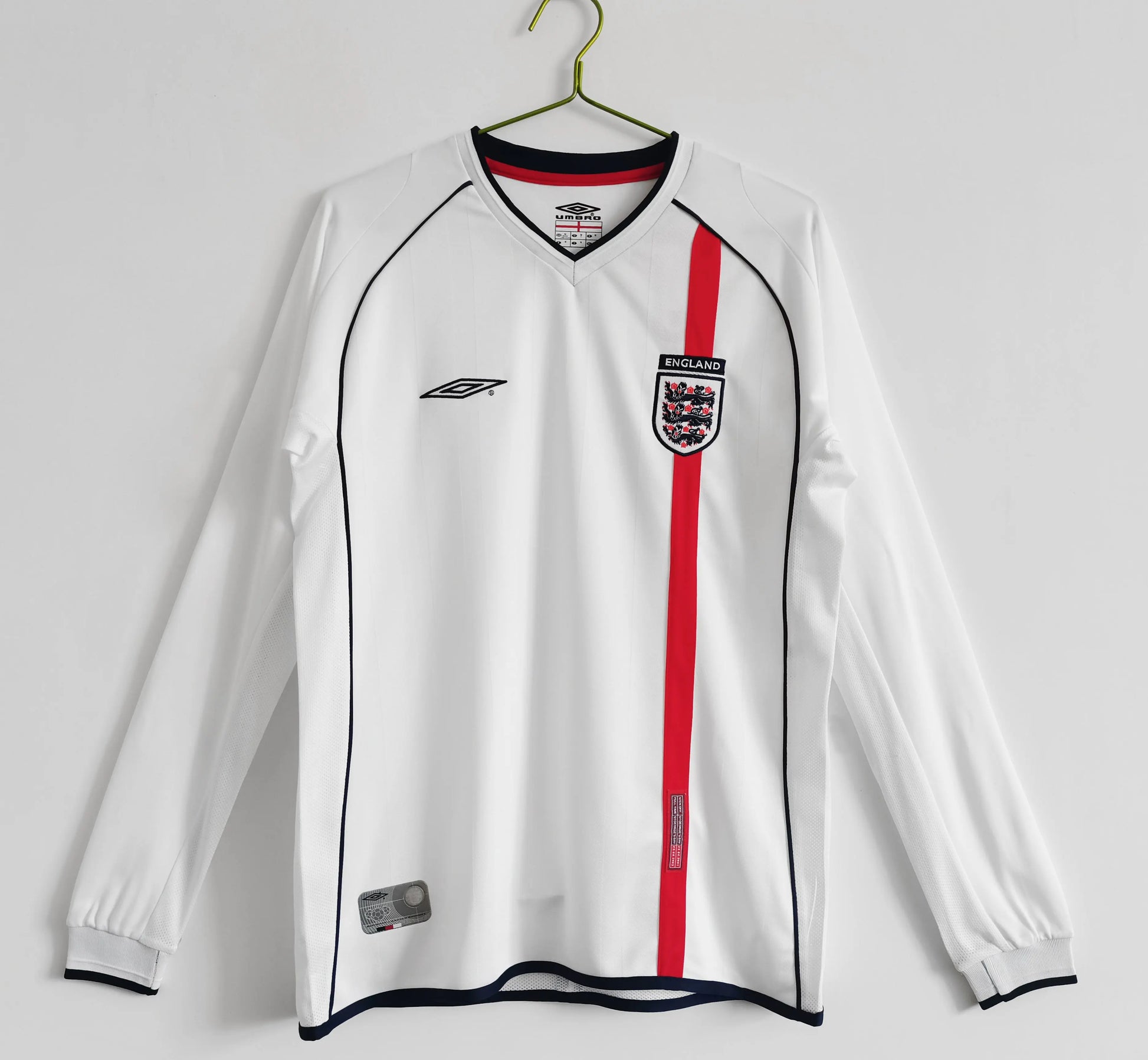 2002 England Home Long Sleeves Retro-footballkits