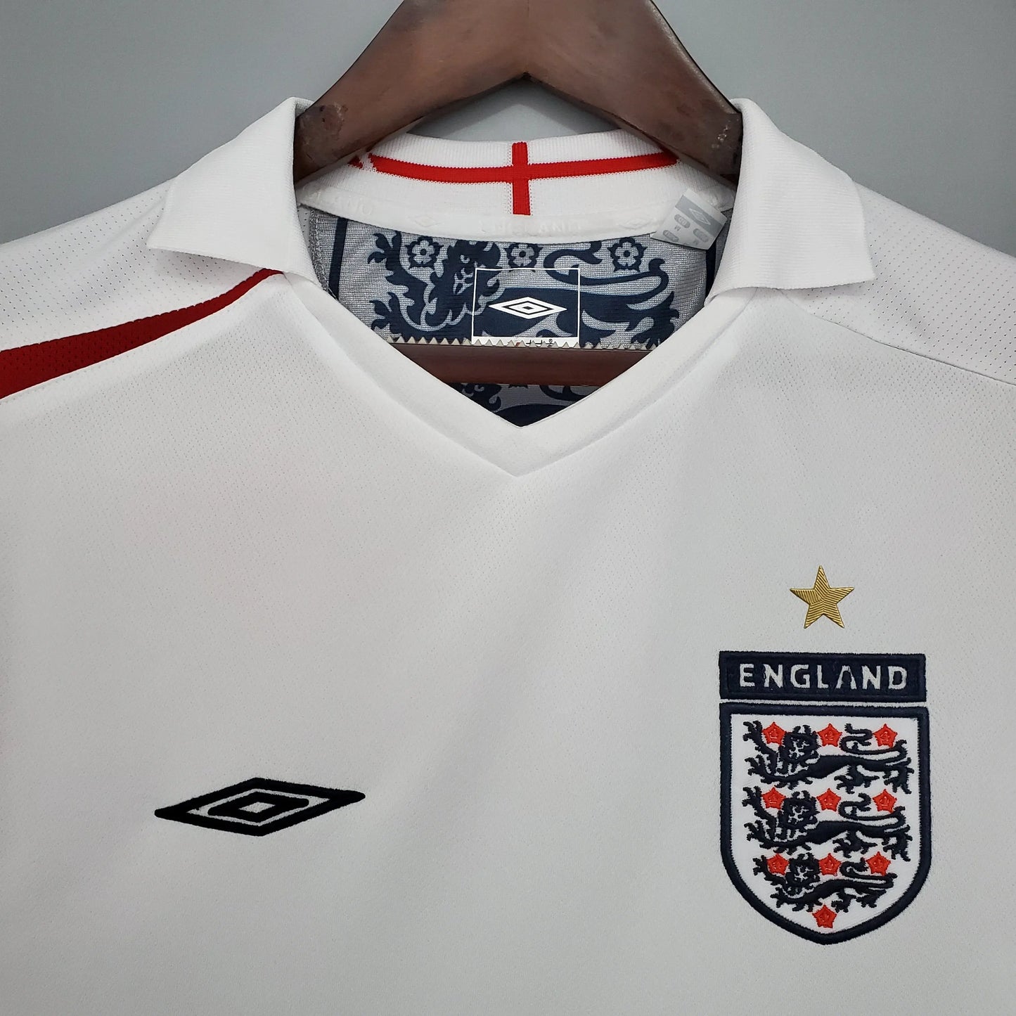 2006 England Home kit Retro-footballkits