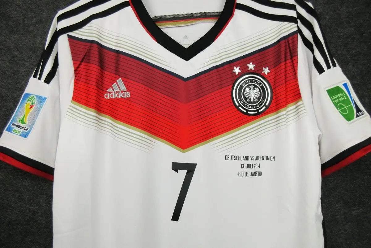 2014 retro Germany home Retro-footballkits