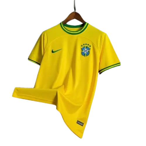 2022 Brazil Yellow Commemorative Edition Special Edition - Fan version Retro-footballkits