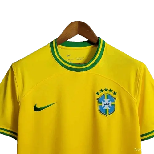 2022 Brazil Yellow Commemorative Edition Special Edition - Fan version Retro-footballkits