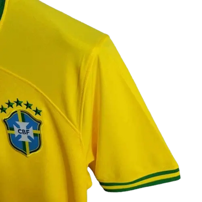 2022 Brazil Yellow Commemorative Edition Special Edition - Fan version Retro-footballkits