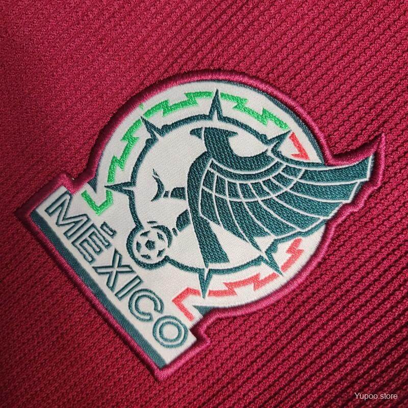 2022 Mexico Red Icon Soccer Kit Special Edition - Fan version Retro-footballkits