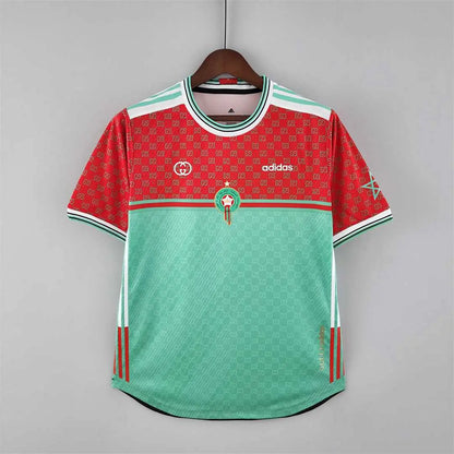 2022 Morocco x Gucci Jersey - Limited Edition Retro-footballkits