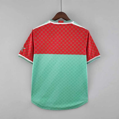 2022 Morocco x Gucci Jersey - Limited Edition Retro-footballkits