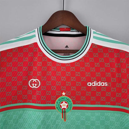 2022 Morocco x Gucci Jersey - Limited Edition Retro-footballkits