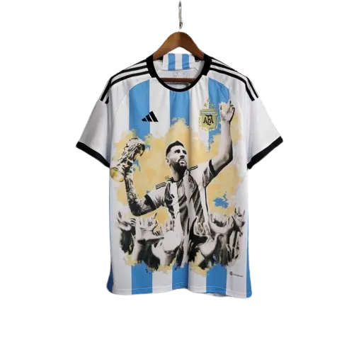 2023 Argentina World Cup Championship Commemorative Edition - Fan version Retro-footballkits