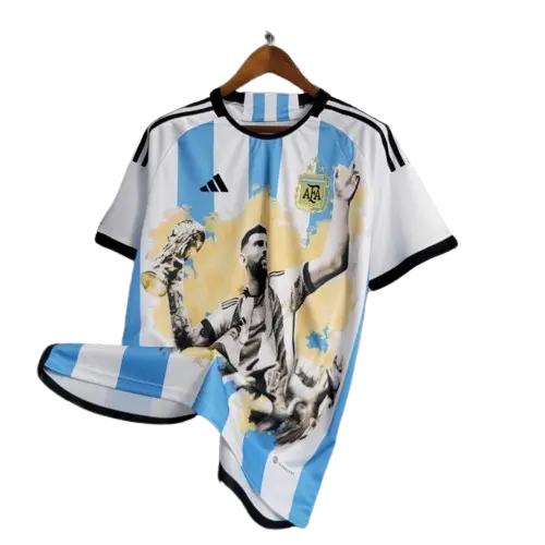 2023 Argentina World Cup Championship Commemorative Edition - Fan version Retro-footballkits