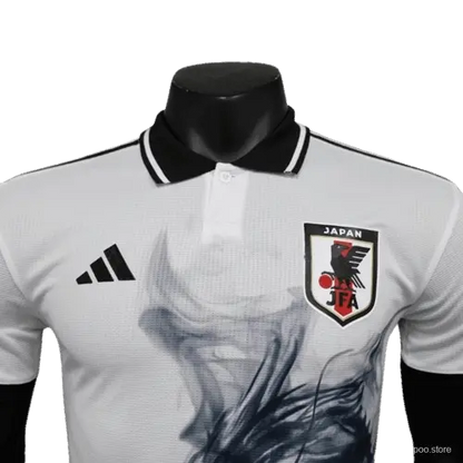 2023 Japan White Ink Painting Dragon Special Kit - Player version Retro-footballkits