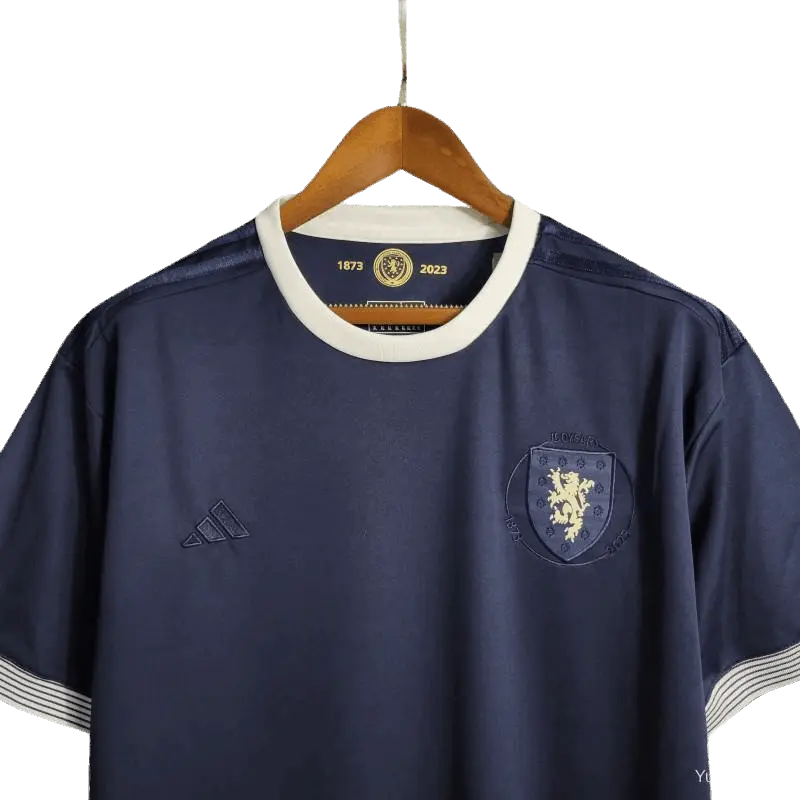 2023 Land'scot 150th Anniversary Blue Retro-footballkits