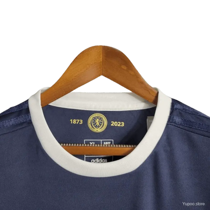 2023 Land'scot 150th Anniversary Blue Retro-footballkits