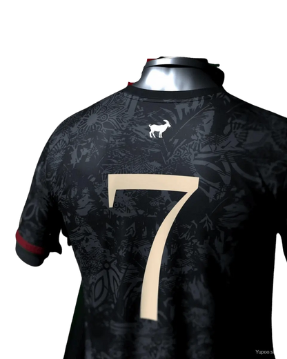 2023 Portugal Black Comma Football THE SIU Ronaldo Special Edition kit - Player version Retro-footballkits