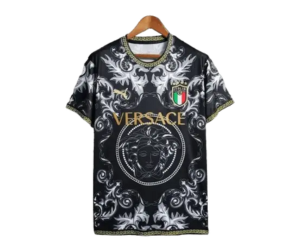 2022/2023 Special Edition Versace X  Italy Black kit - Fan Version - GOATKITS Store Retro-footballkits