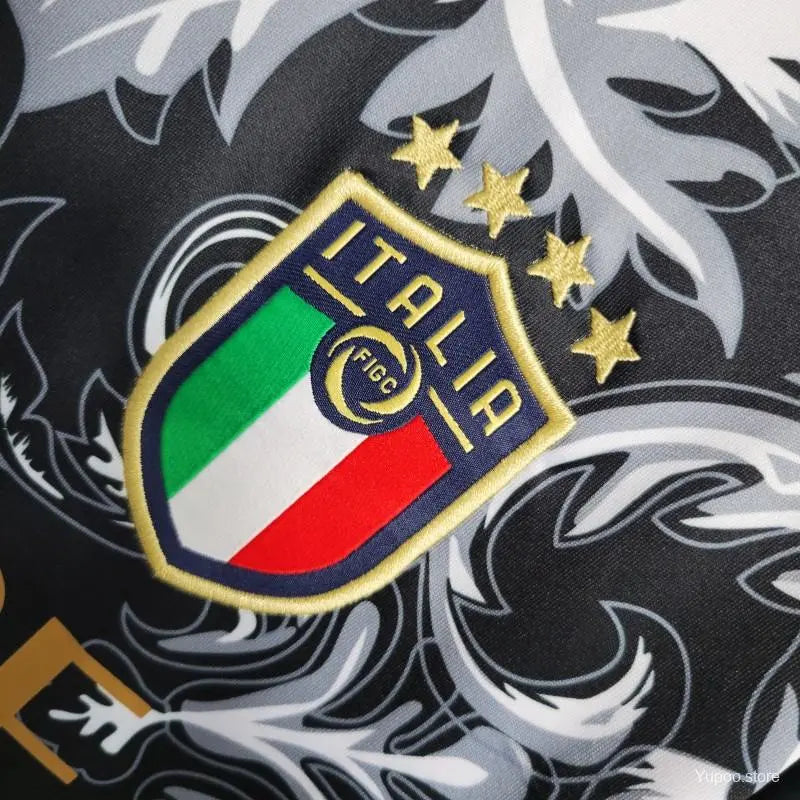 2022/2023 Special Edition Versace X  Italy Black kit - Fan Version - GOATKITS Store Retro-footballkits