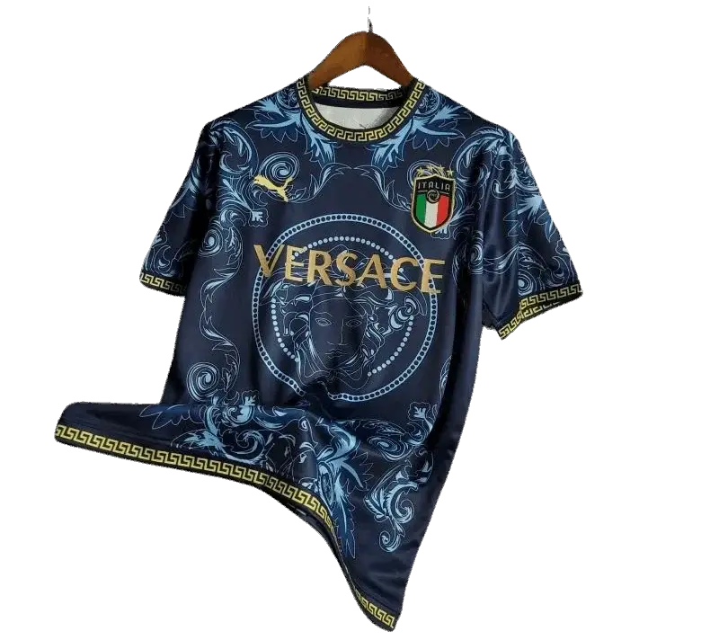 2022/2023 Special Edition Versace X  Italy Blue kit - Fan Version - GOATKITS Store Retro-footballkits