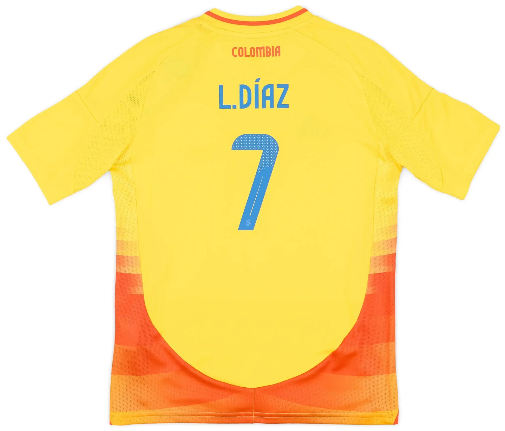 2024-25 Colombia Home Shirt L.Diaz #7 (KIDS) Retro-footballkits