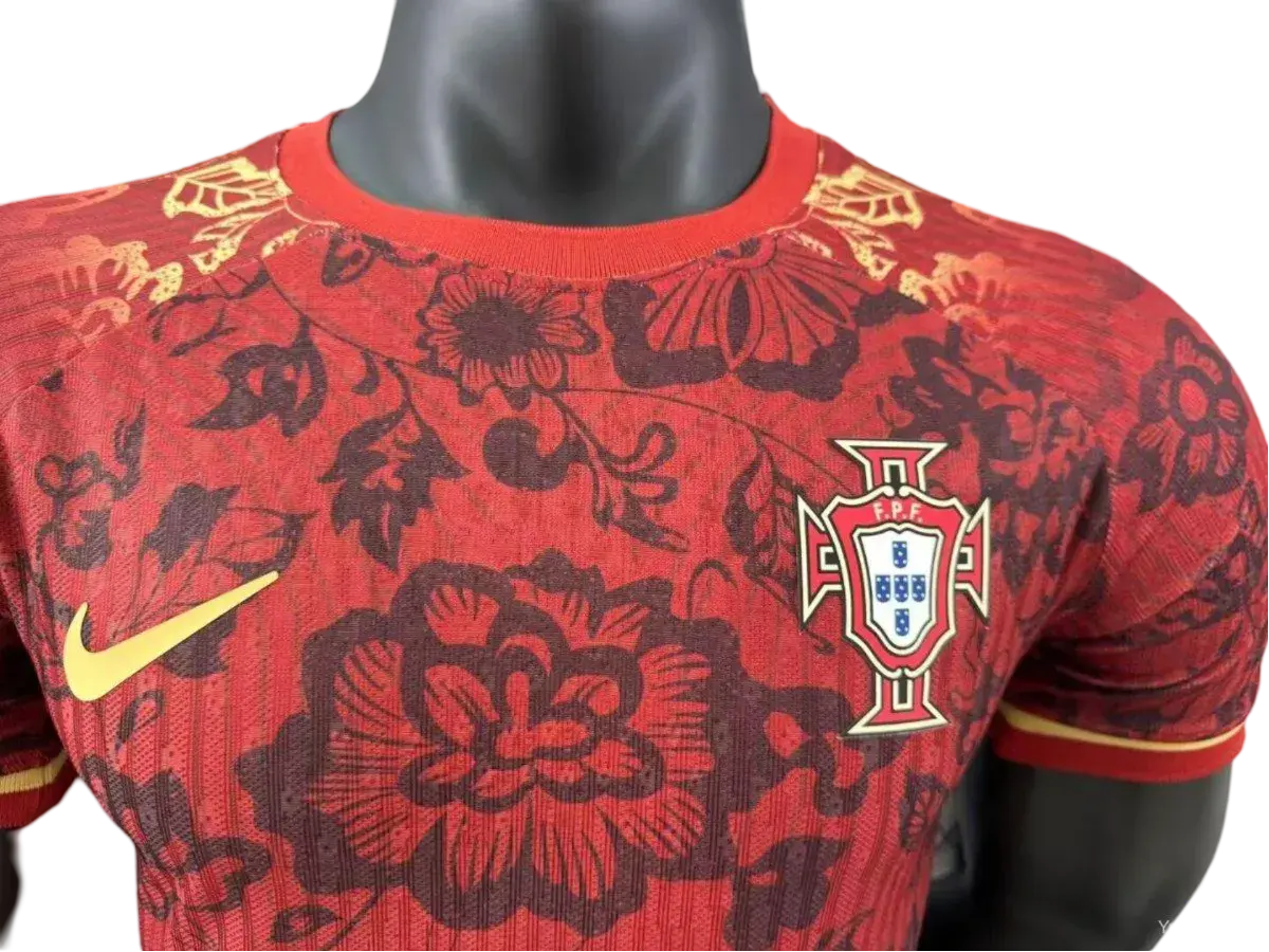 2024 Portugal Red Special Kit  - Player Version Retro-footballkits