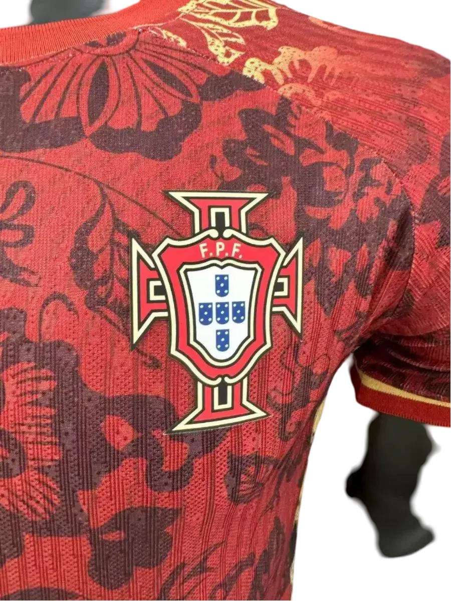 2024 Portugal Red Special Kit  - Player Version Retro-footballkits