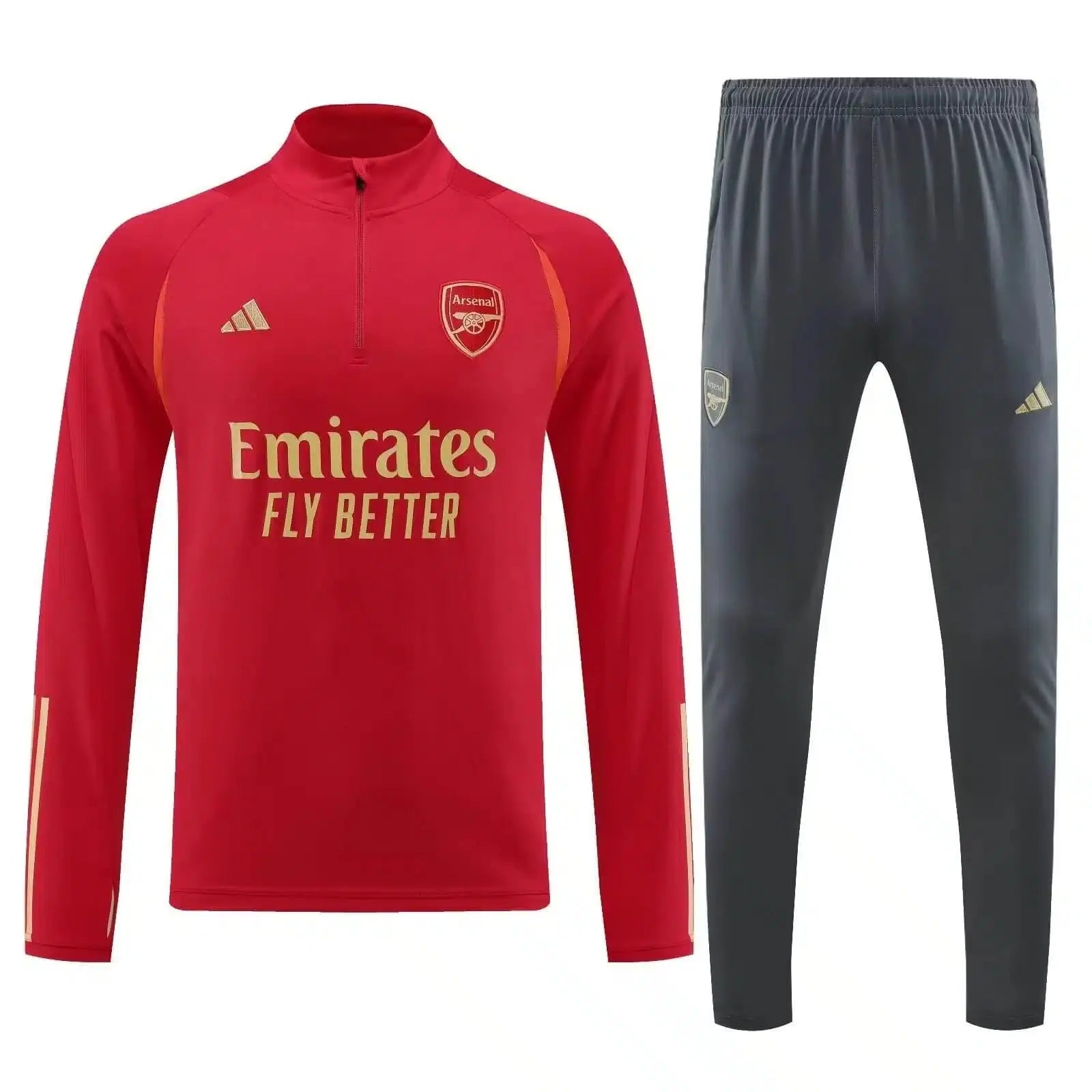 Highbury 2023/2024 Red grey – Tracksuit Retro-footballkits