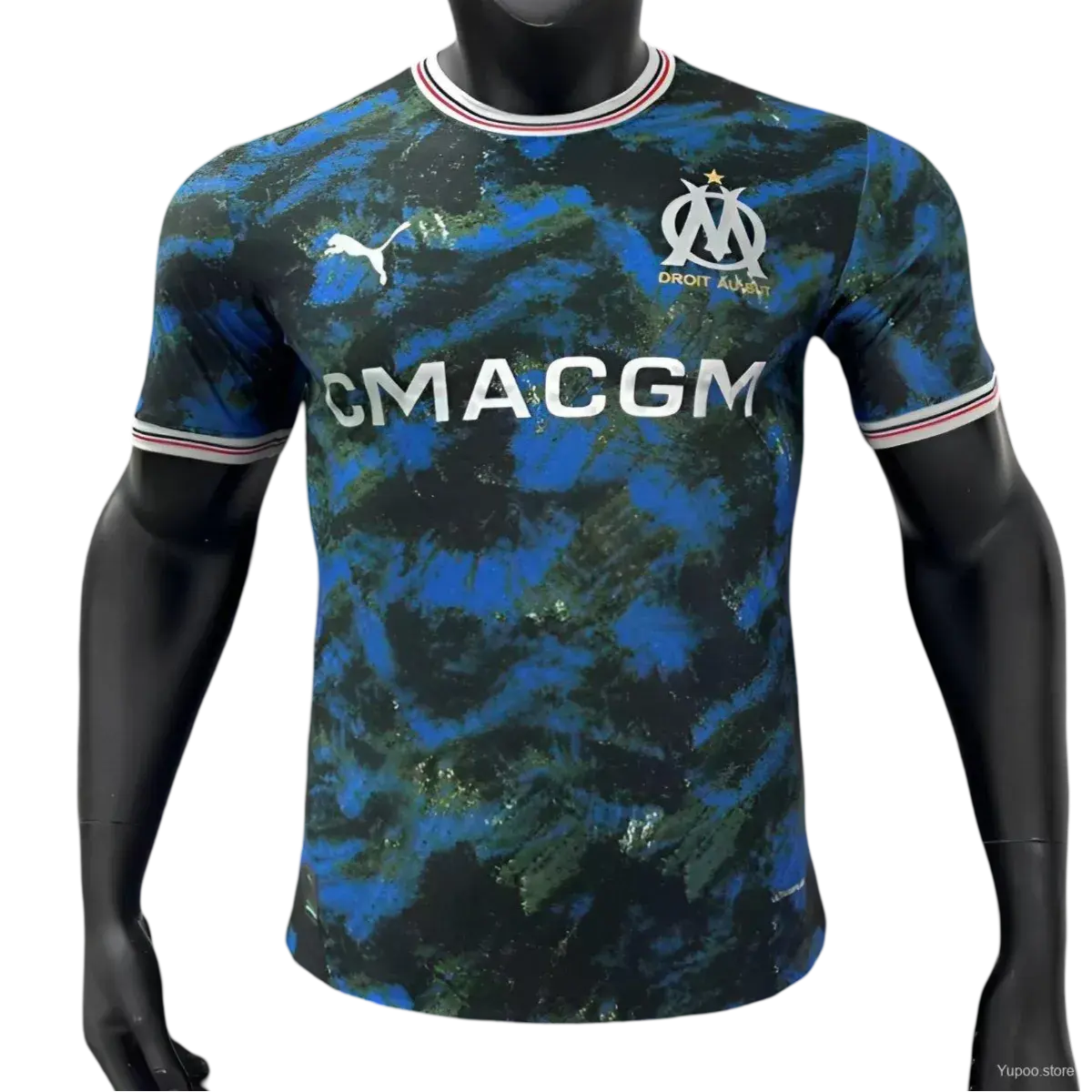 2024/2025 Olympique Marseille Special edition Blue Jersey Player Version - Goatkits Store My Store