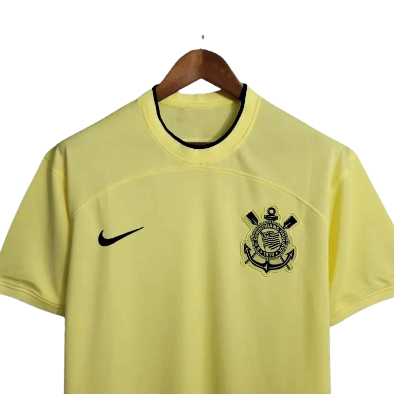 23-24 Corinthians Yellow kit Special Edition - Fan version Retro-footballkits