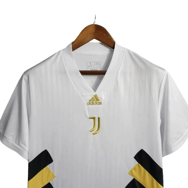 23-24 Juventus White Icon Embroidery Logo Special Edition kit - Fan version Retro-footballkits