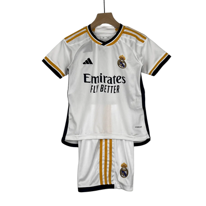 23-24 Los Blancos Home kid and junior Kit | GOATKITS Store Retro-footballkits