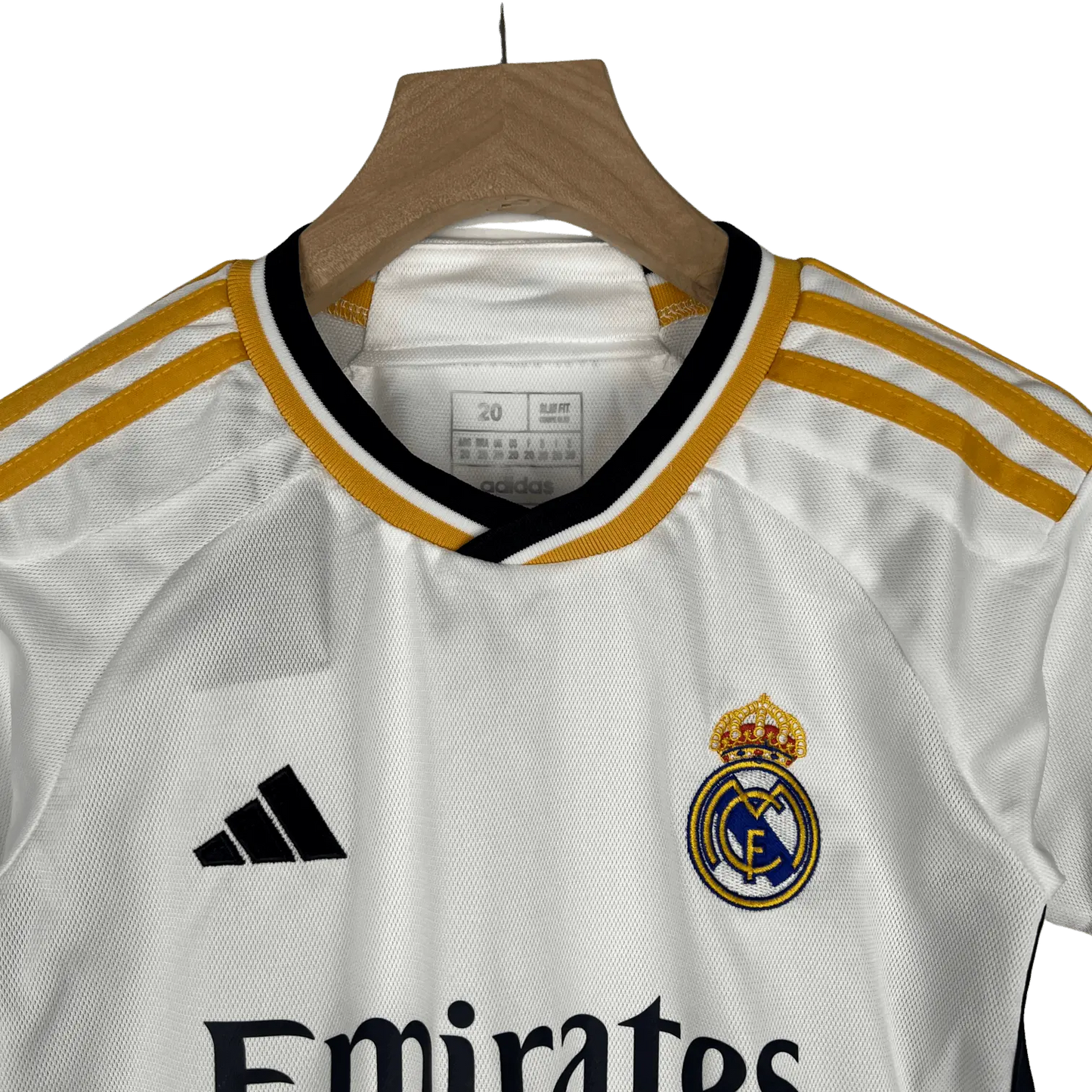 23-24 Los Blancos Home kid and junior Kit | GOATKITS Store Retro-footballkits