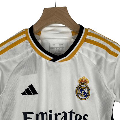 23-24 Los Blancos Home kid and junior Kit | GOATKITS Store Retro-footballkits