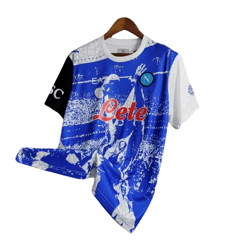 23-24 Napoli Blue "Maradona" Special Edition kit - Fan version Retro-footballkits