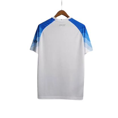 23-24 Napoli Face Game Lozano White Kit - Fan version Retro-footballkits