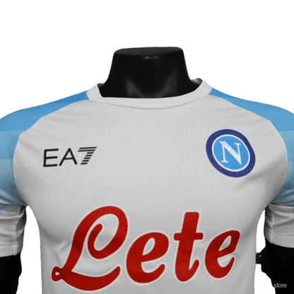 23-24 Napoli Face Game Victor Osimhen Champion Kit - Player Version Retro-footballkits