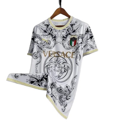 22/23 Special Edition Italy x Versace White kit - Fan version Retro-footballkits