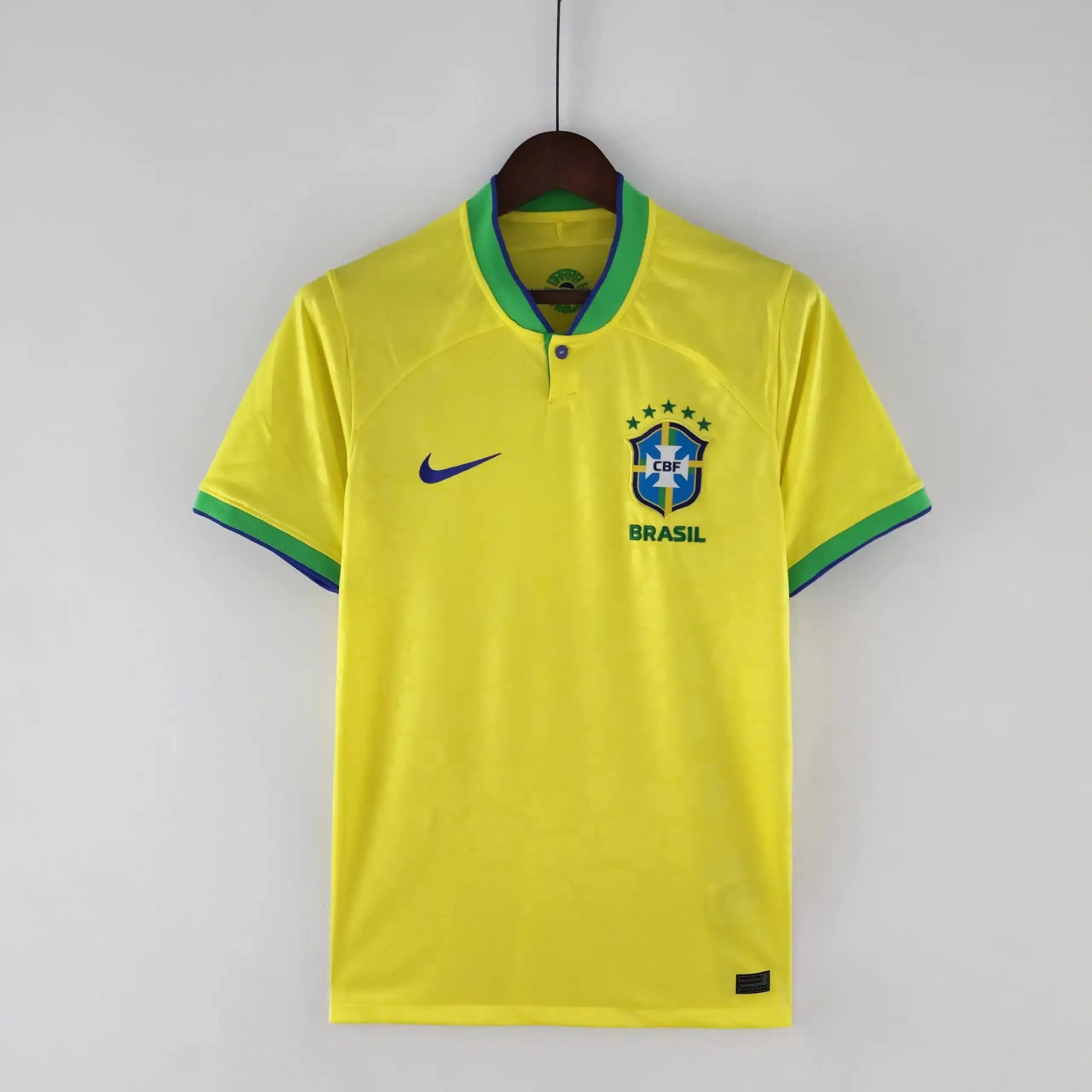 Brazil 22/23 Wolrd Cup Home Kit – Fan Version Retro-footballkits