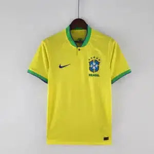 Brazil 22/23 Wolrd Cup Home Kit – Fan Version Retro-footballkits