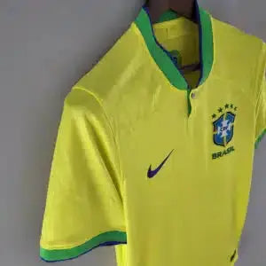 Brazil 22/23 Wolrd Cup Home Kit – Fan Version Retro-footballkits