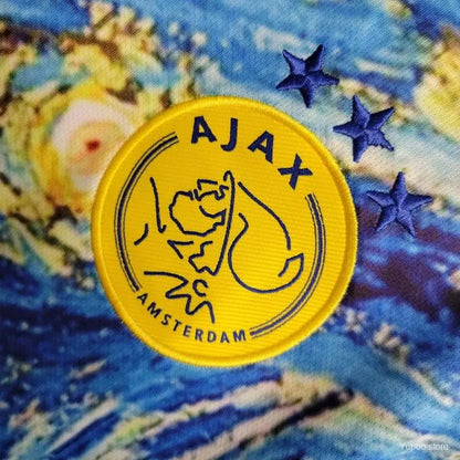 23/24 AJAX x Vincent Van Gogh Oil Painting Starry Night Special Edition kit- Fan version Retro-footballkits