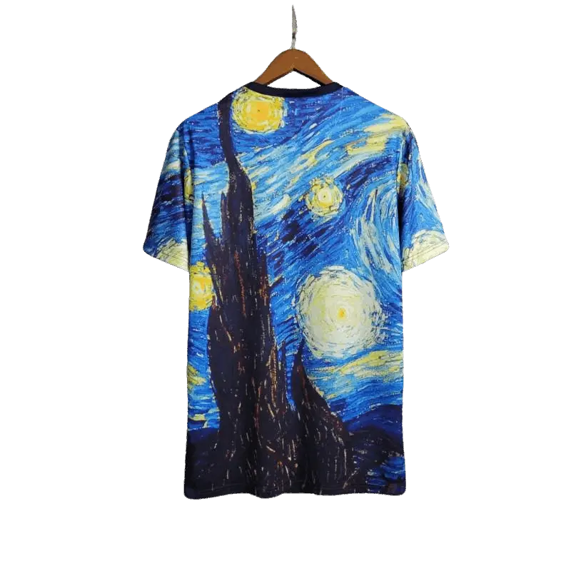 23/24 AJAX x Vincent Van Gogh Oil Painting Starry Night Special Edition kit- Fan version Retro-footballkits