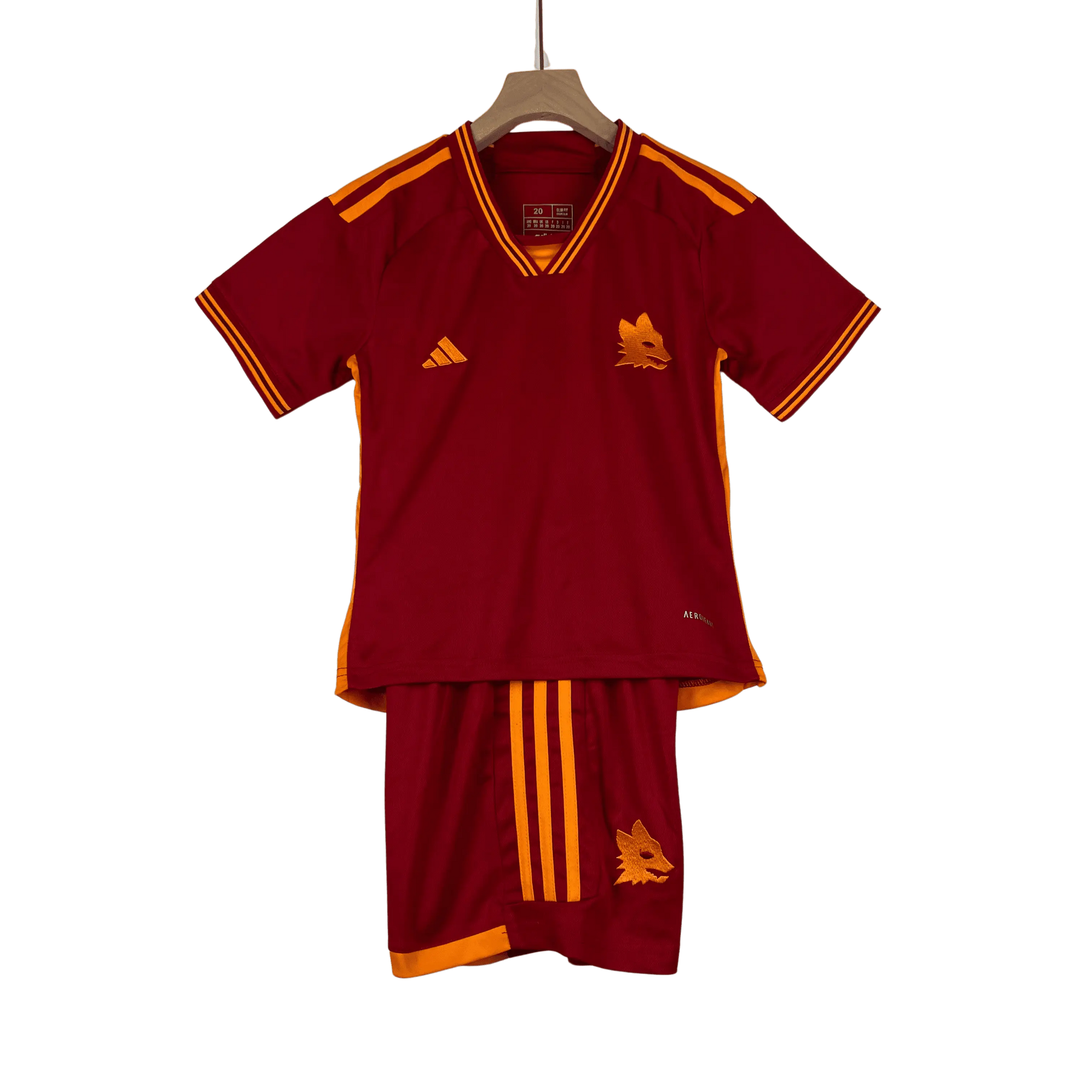 23/24 AS Roma Home Kids and Junior Kit Retro-footballkits