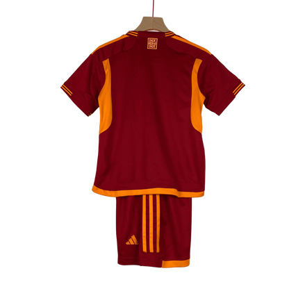 23/24 AS Roma Home Kids and Junior Kit Retro-footballkits